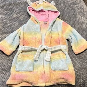 Cat & Jack Rainbow Unicorn Robe